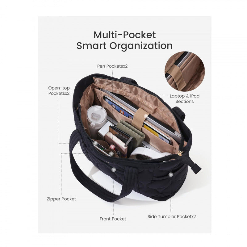 Fashionable and Padded Tote Bag Bowlift