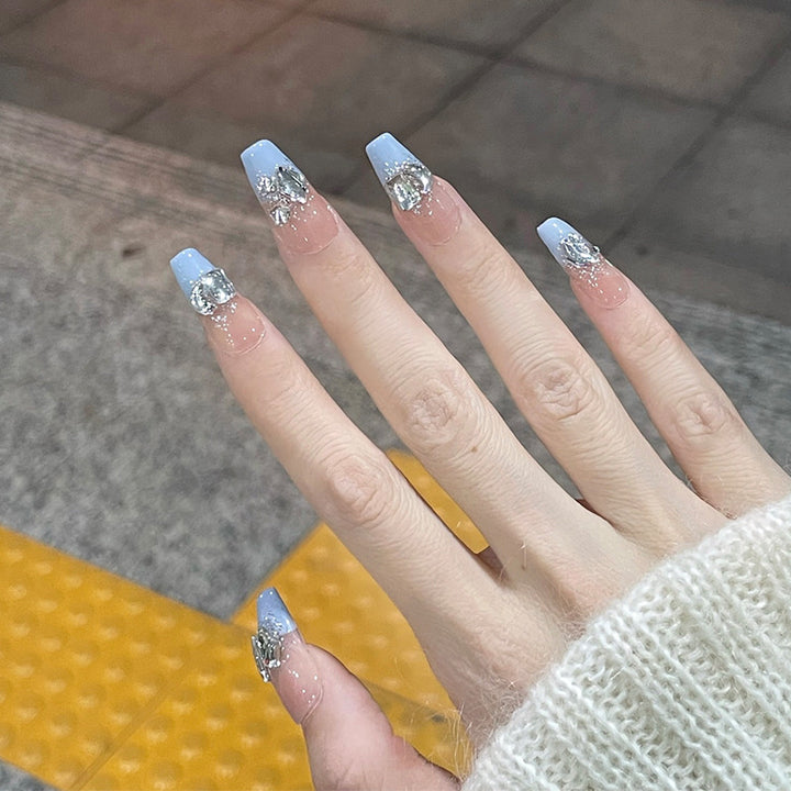 Decorative Press-On Nail Tips Set Bowlift