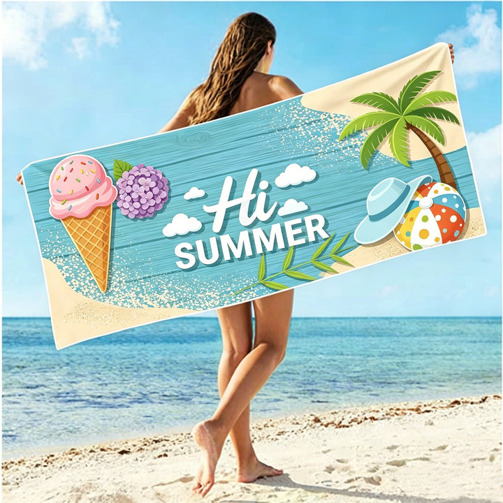 Ladies Beach Towel Bowlift