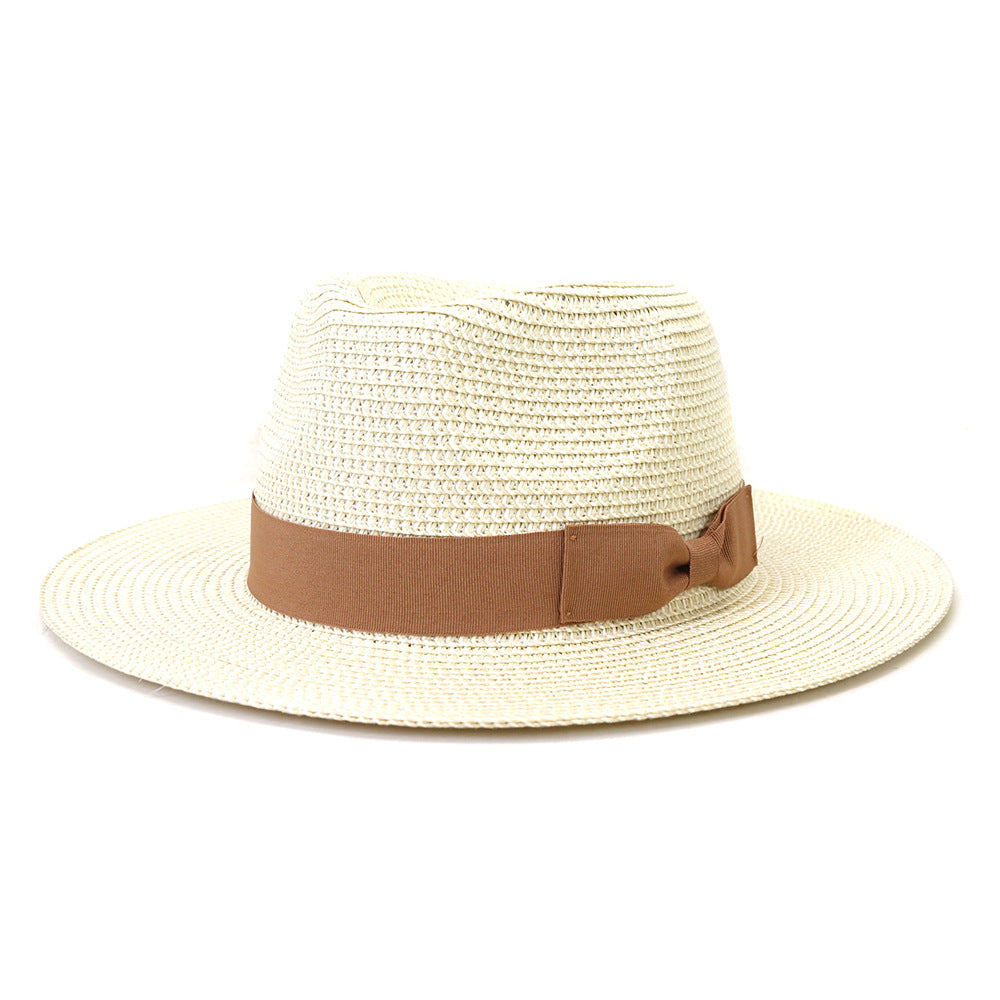 Natural Straw Hat – Beach, Garden, Travel | Bowlift