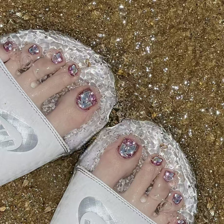 Plush Faux Fur Slide Slippers Bowlift 1787316146