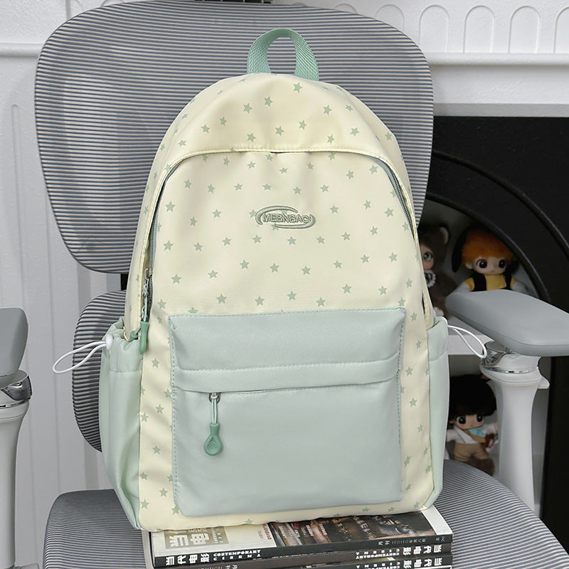 Playful Star-Patterned Daypack