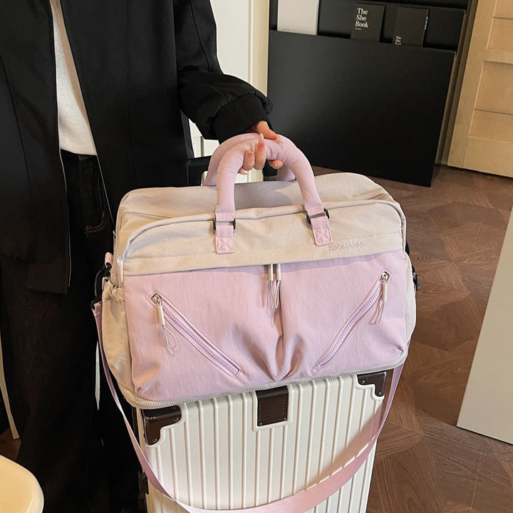 Stylish Laptop Duffel Bag With Multiple Compartments Bowlift