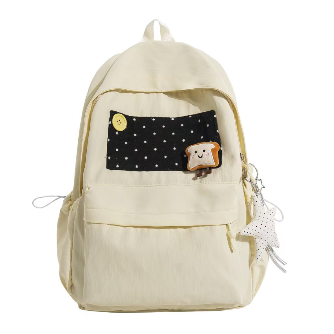 Backpack with Cute Design and Versatile Storage Compartments Bowlift