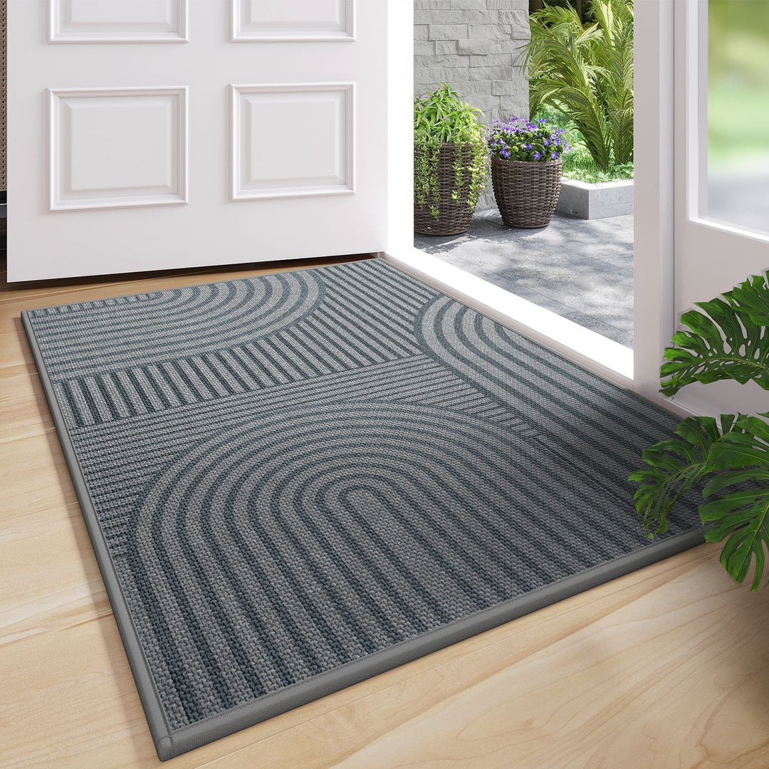 Textured Indoor Welcome Mat Bowlift