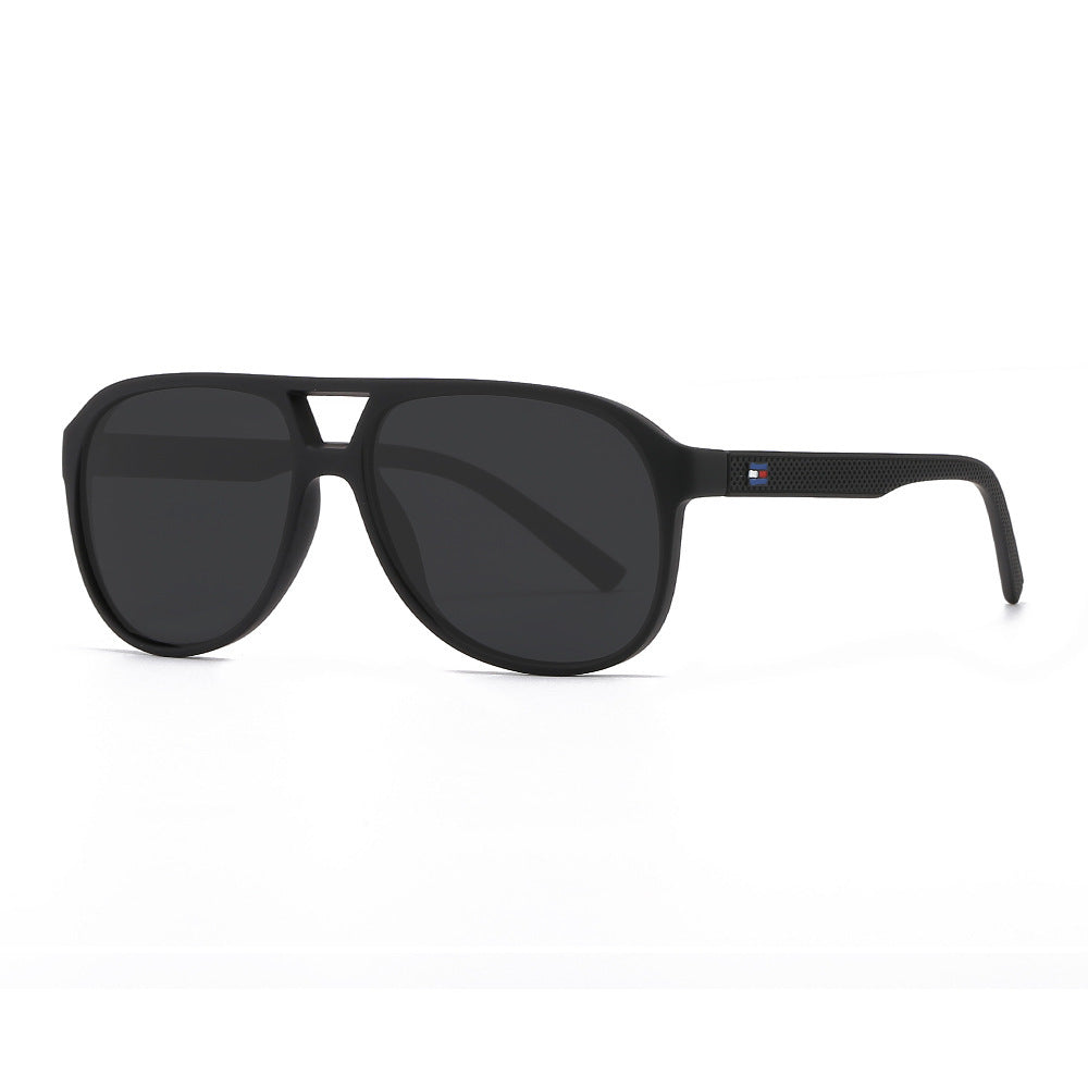 Men's Sleek Oversized Shield Sunglasses Bowlift