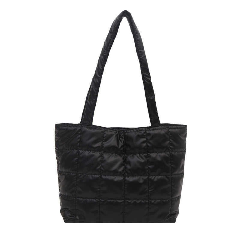 Padded Quilted Tote Bag Bowlift