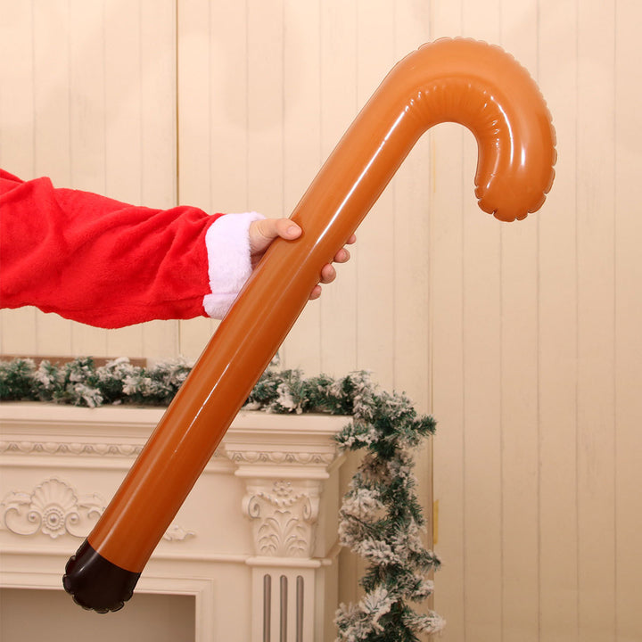 Inflatable Candy Cane Prop Bowlift