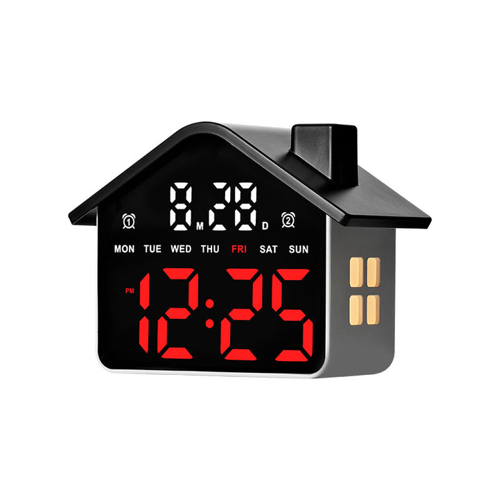 Digital Alarm Clock In Modern Home Design Bowlift