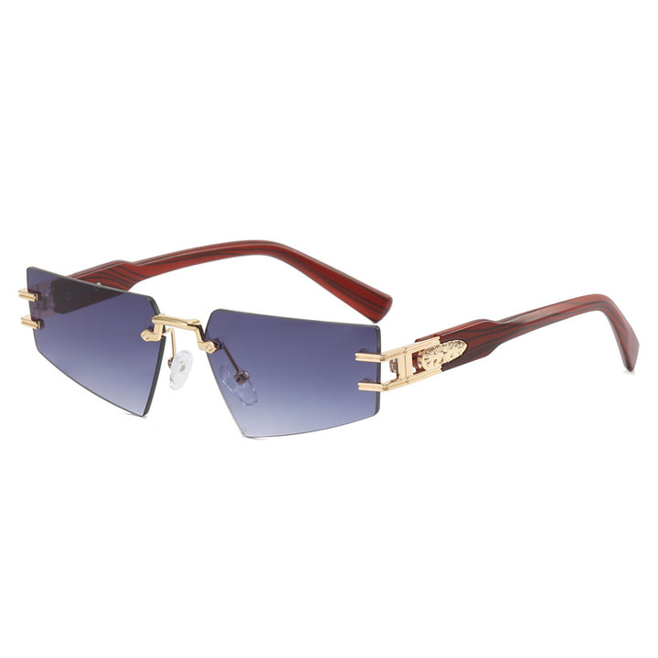 Women's fashionable sunglasses with elegant square frame construction and luxurious details Bowlift