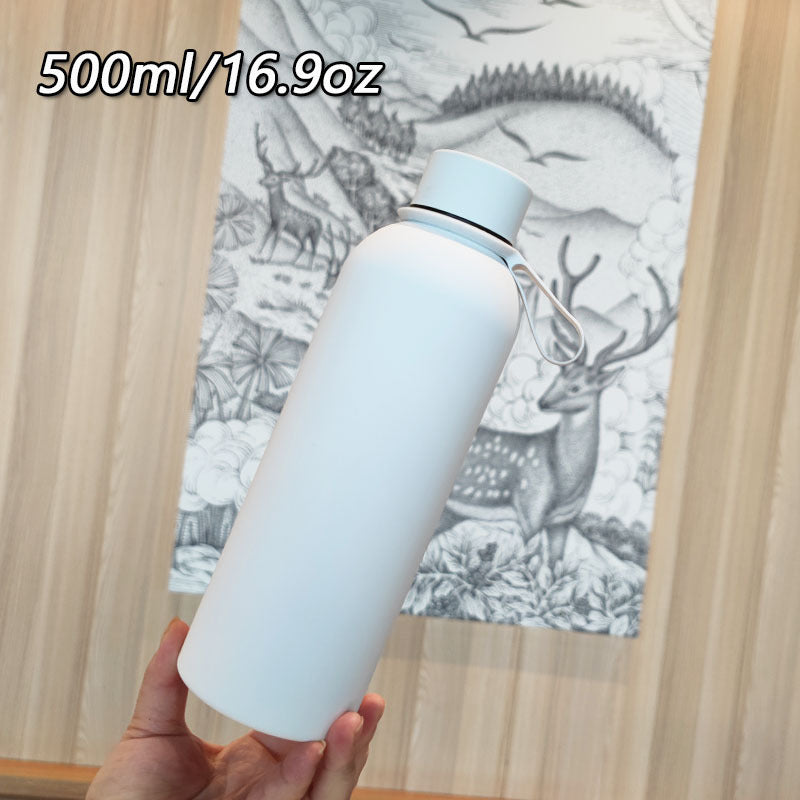 Ladies High Quality Stainless Steel Drinking Bottle with Non-Slip Grip Bowlift