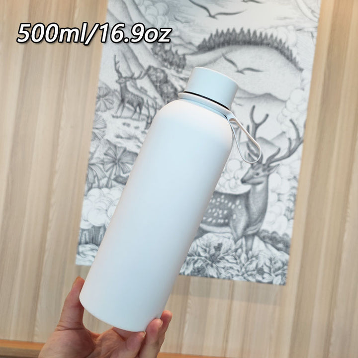 Ladies High Quality Stainless Steel Drinking Bottle with Non-Slip Grip Bowlift