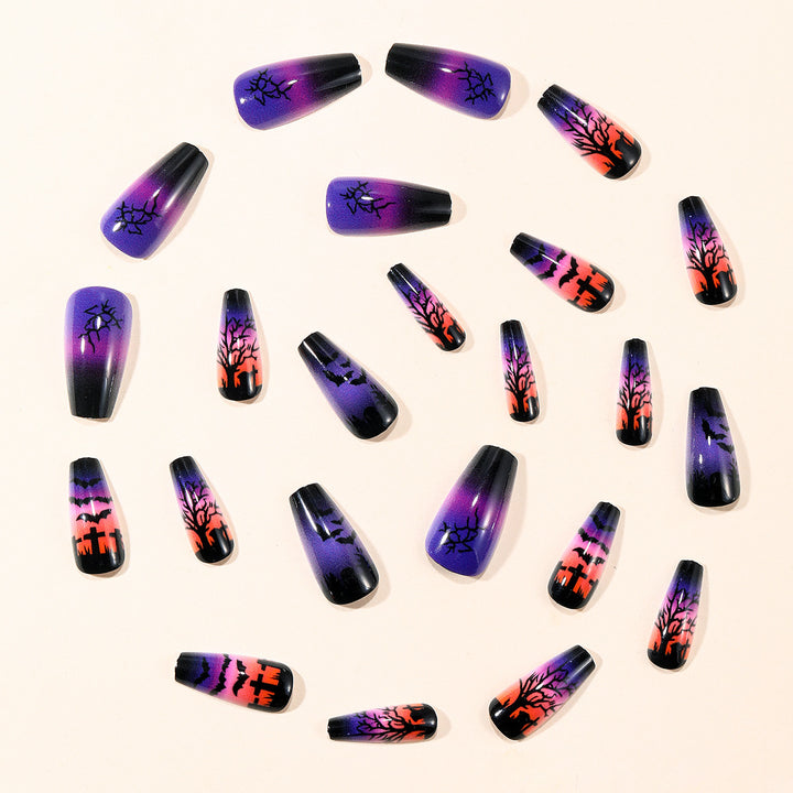 Halloween-Themed Spooky Nail Art Extensions Bowlift