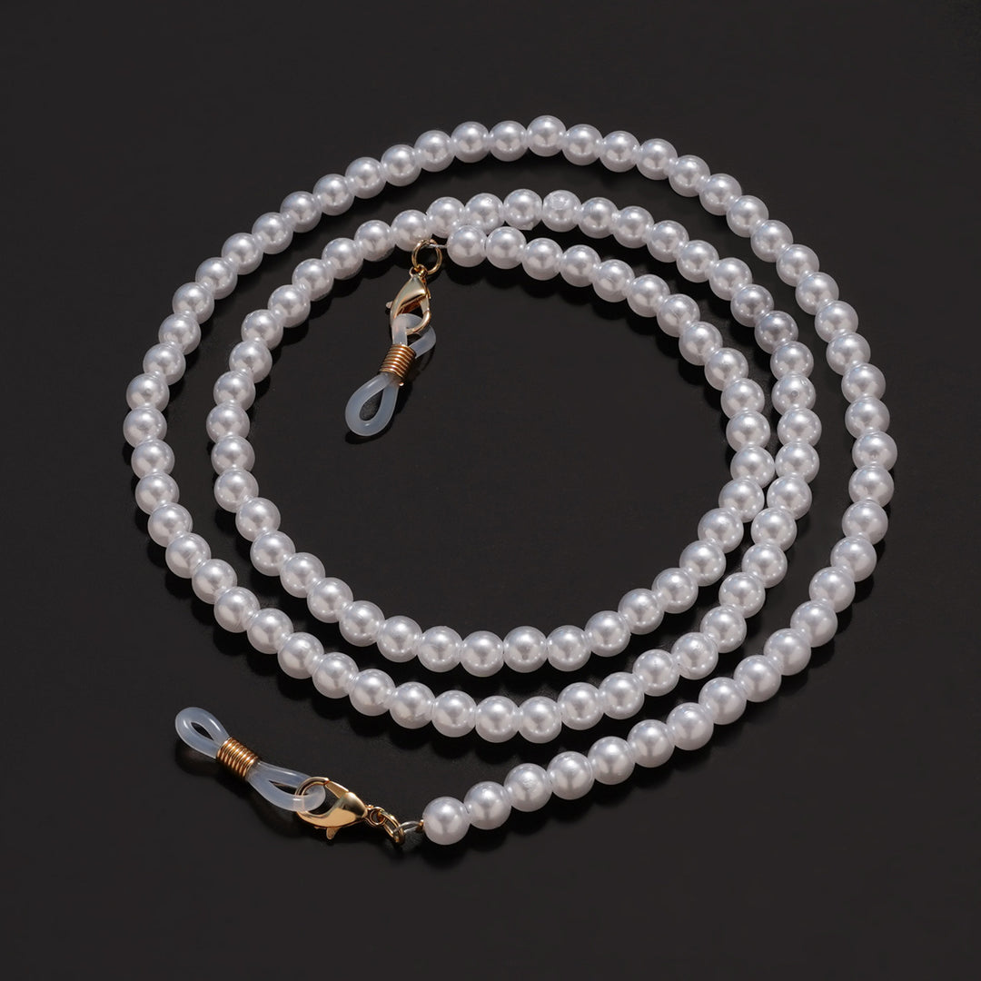 Elegant Pearl Eyewear Chain Bowlift