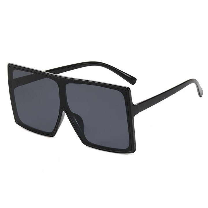 Women's Oversized Sunglasses in Fashionable Geometric Design Bowlift