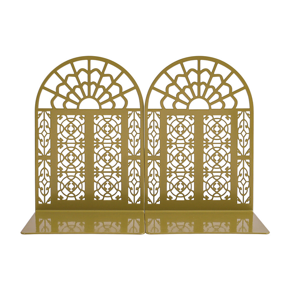Decorative Art Metal Bookends