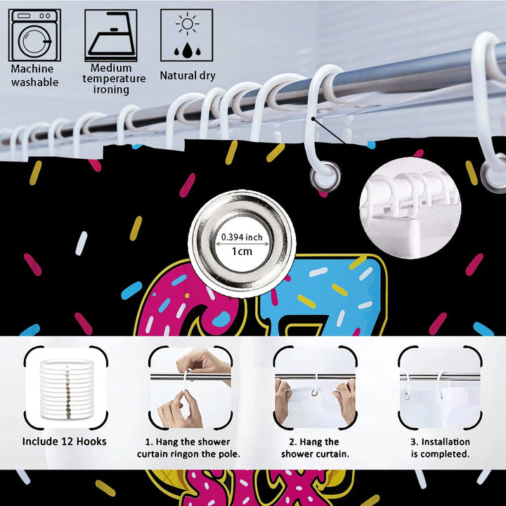 Colorful Dessert-Themed Bathroom Set Bowlift