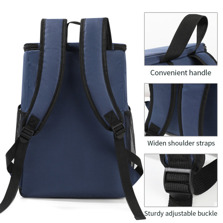 Multi-functional cooler backpack Bowlift