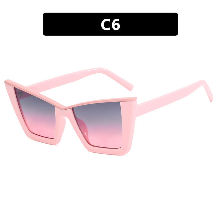 Women's fashionable sunglasses with a unique geometric frame Bowlift
