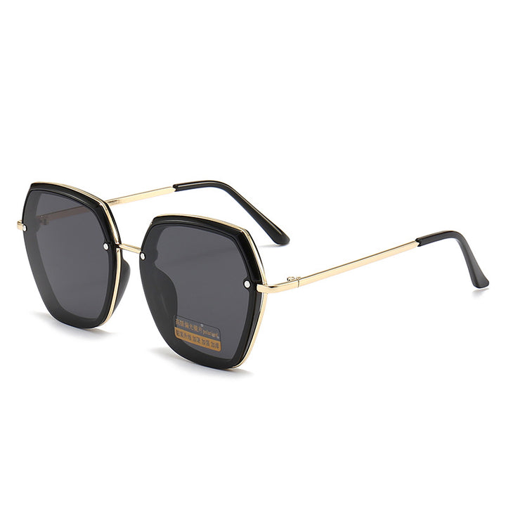 Trendy Hexagonal Frame Sunglasses