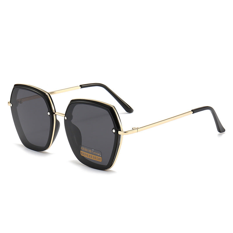Hexagonal Frame Sunglasses