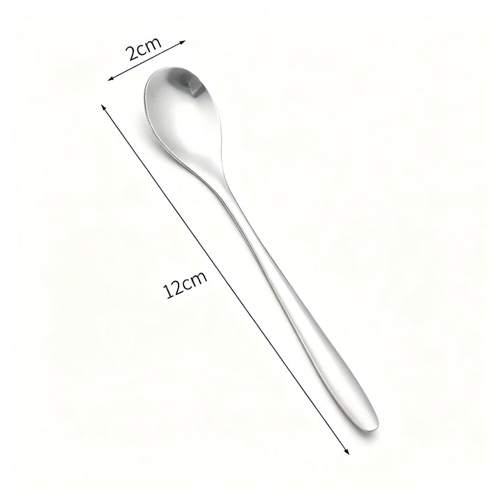 Elegant Dessert Spoon Made of High-Quality Stainless Steel Bowlift