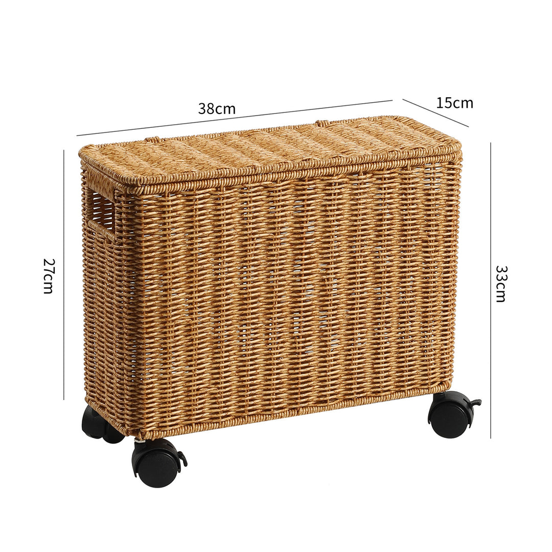 Mobile Woven Laundry Hamper Bowlift