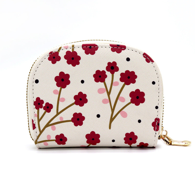 Floral Pattern Coin Purse