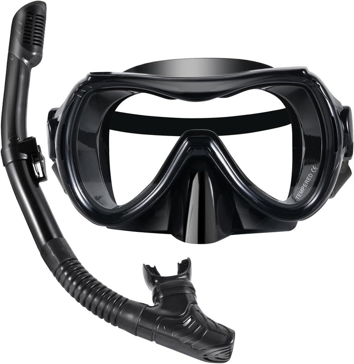 Snorkel mask with anti-fog revolution Bowlift