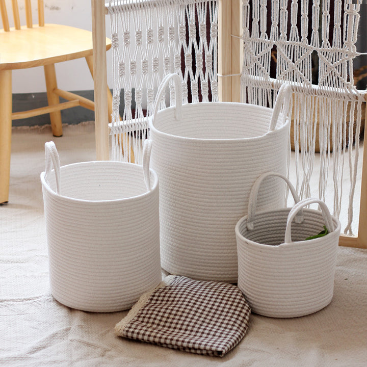 Stylish storage basket with handles Bowlift