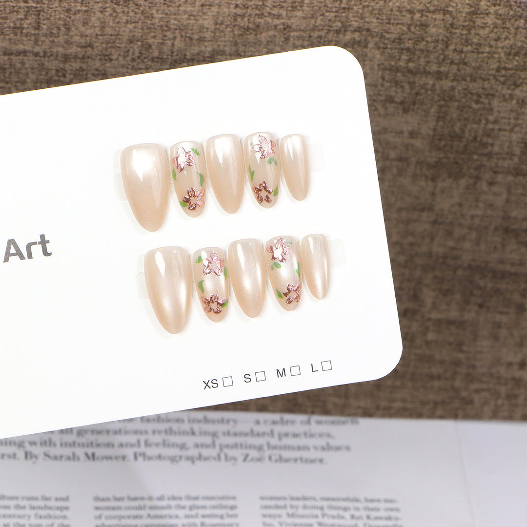 Elegant Floral Nail Art Set Bowlift 1788497661