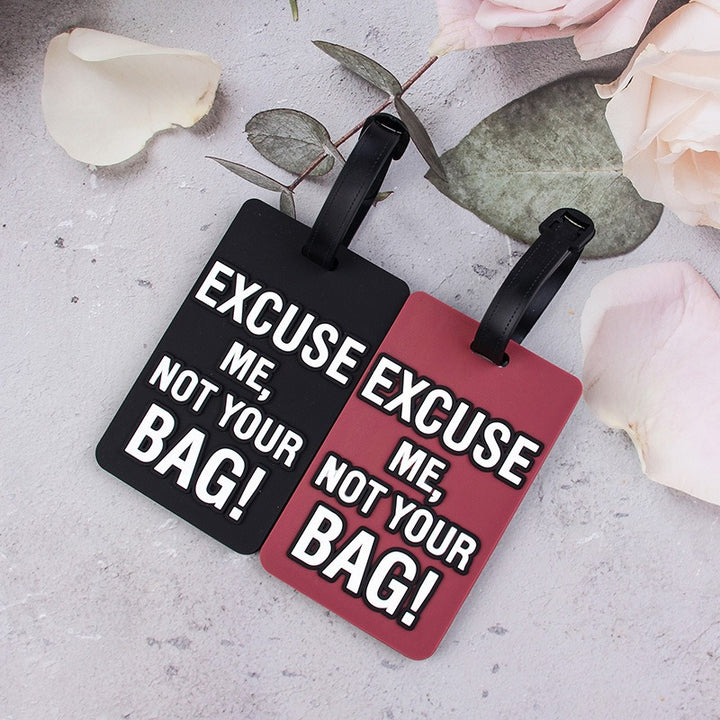Humorous Travel Luggage Identifier Bowlift