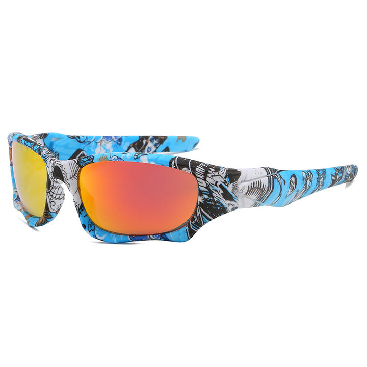 Performance Wraparound Polarized Sunglasses with UV Protection Bowlift