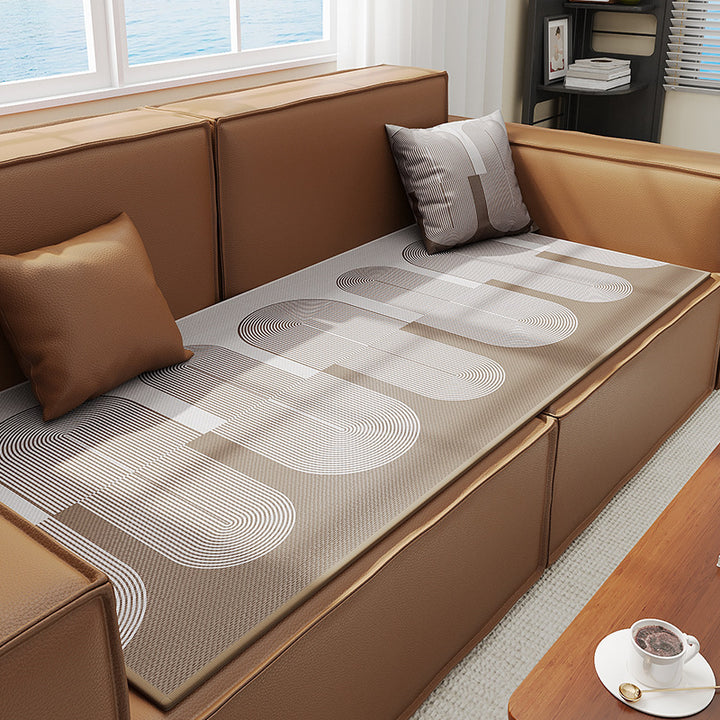 Stylish Textured Sofa Protector Mat Bowlift