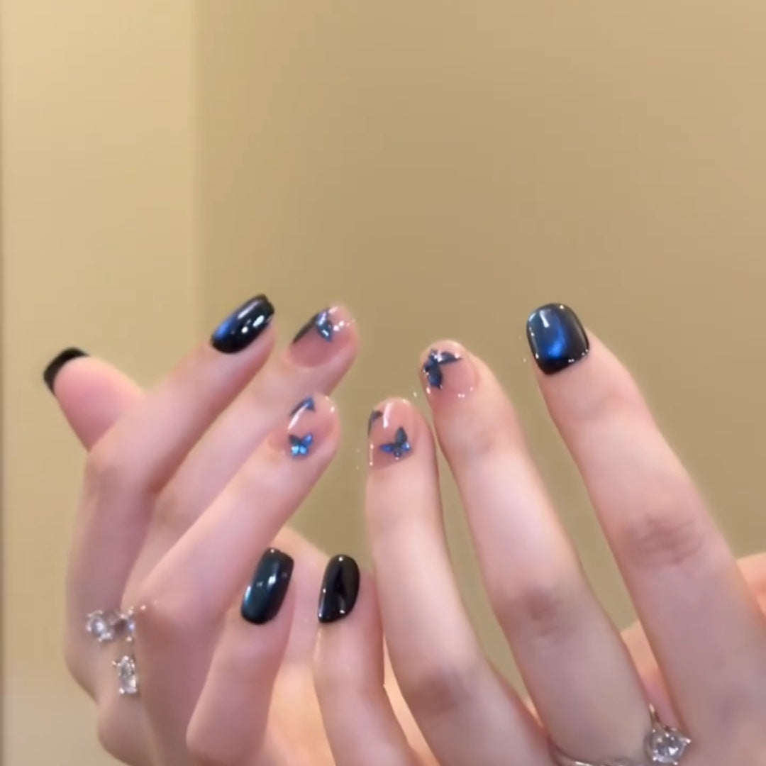 Artificial Nail Art with Glitter and Flower Designs Bowlift