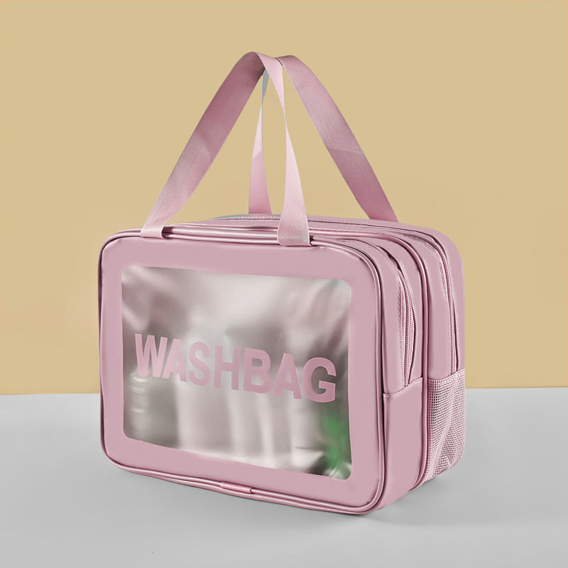 Transparent Travel Washbag Bowlift