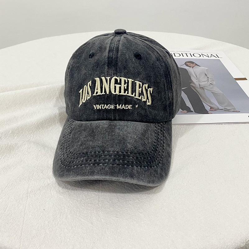 Vintage-Inspired Cotton Baseball Cap