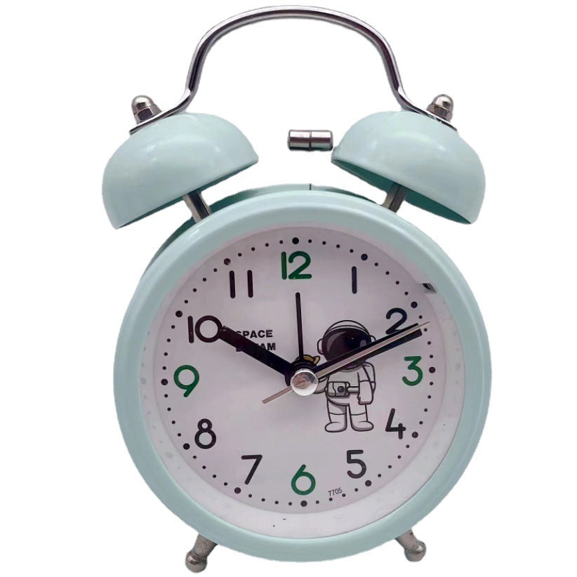 Funny table clock in astronaut design Bowlift