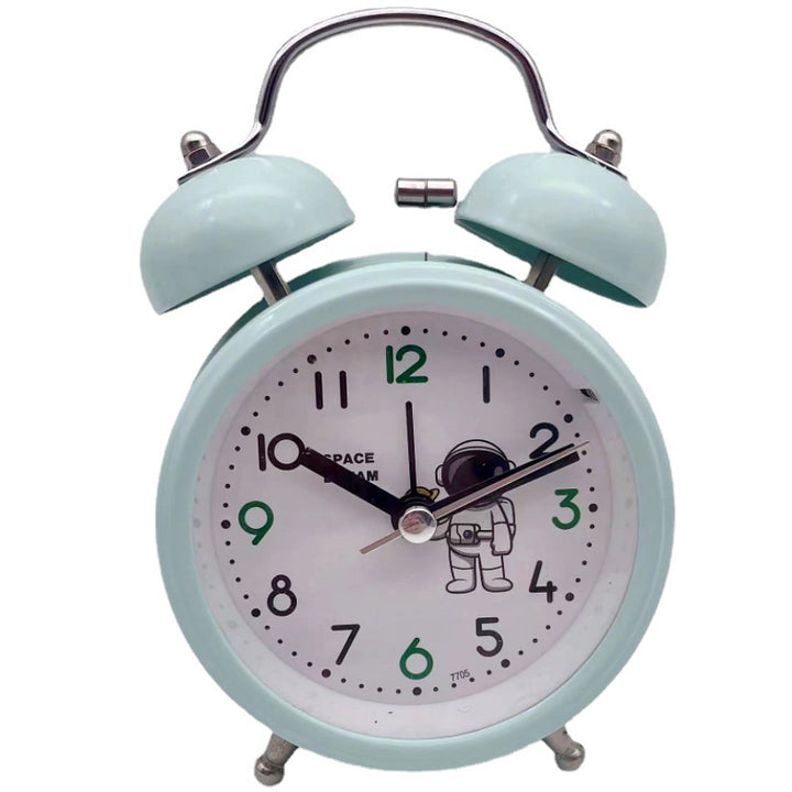Funny table clock in astronaut design Bowlift