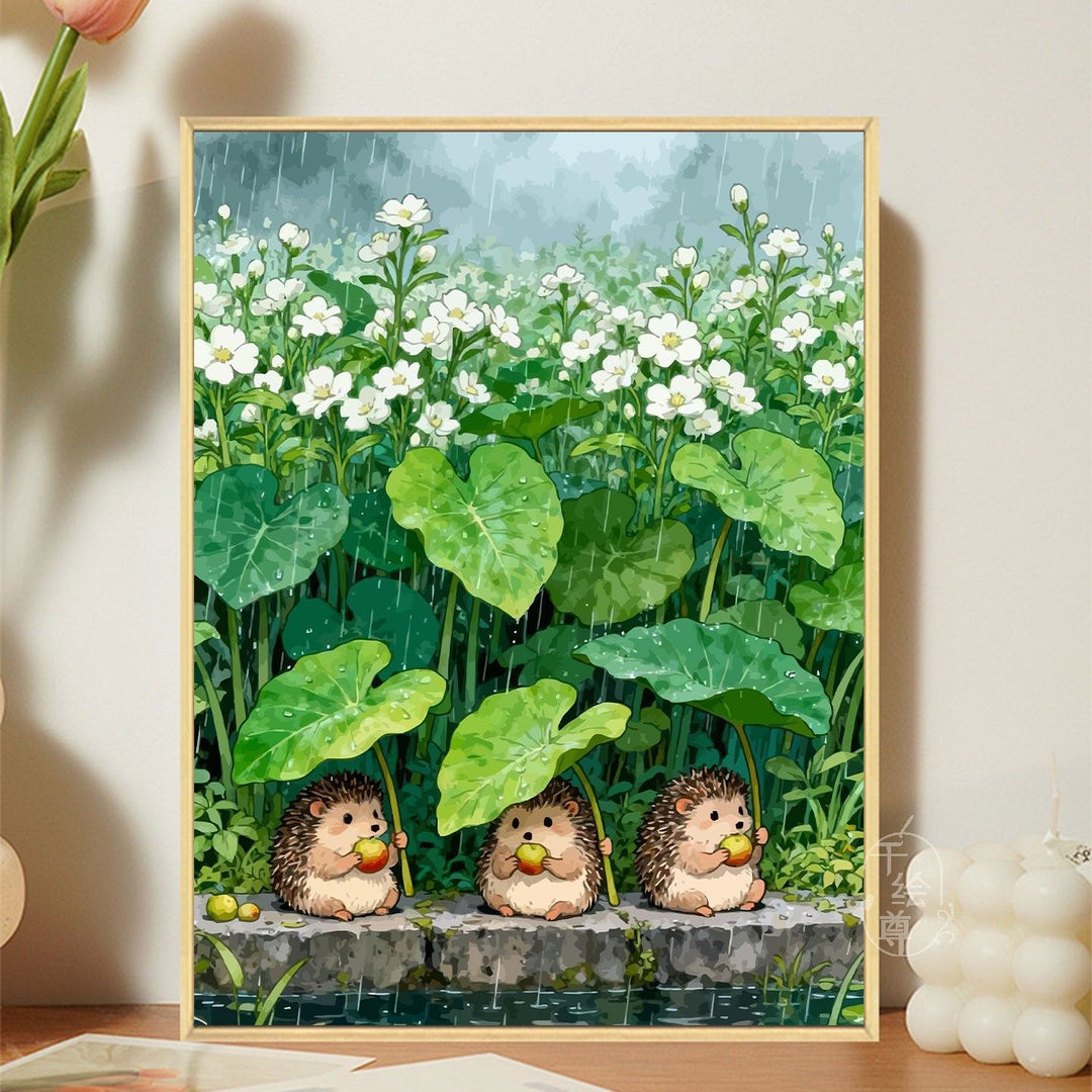 Illustrative Canvas Print Bowlift