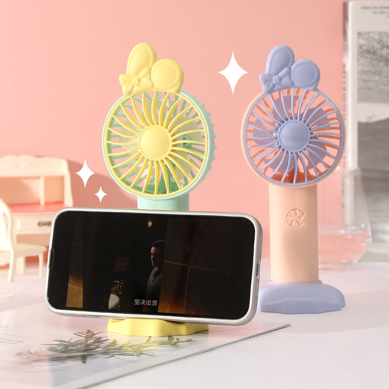 Women portable hand fan in cute design Bowlift
