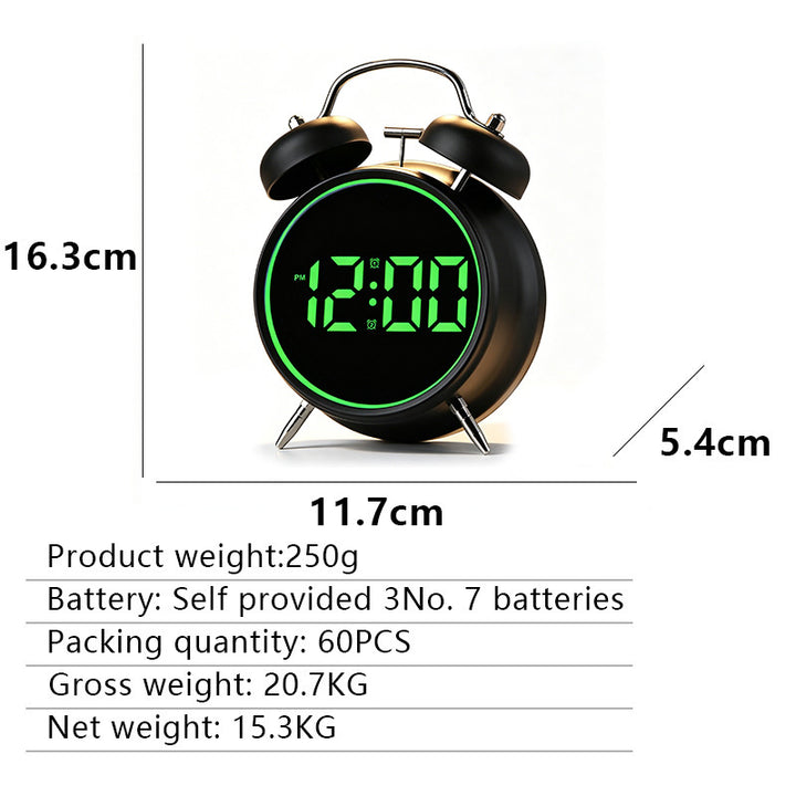 Digital Alarm Clock Bowlift