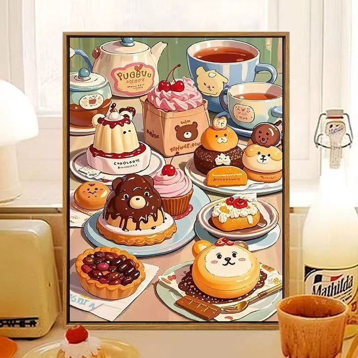 Cute Dessert-Themed Wall Art Bowlift