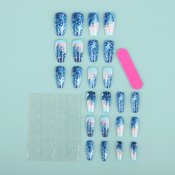 Artificial nails in elegant water design Bowlift