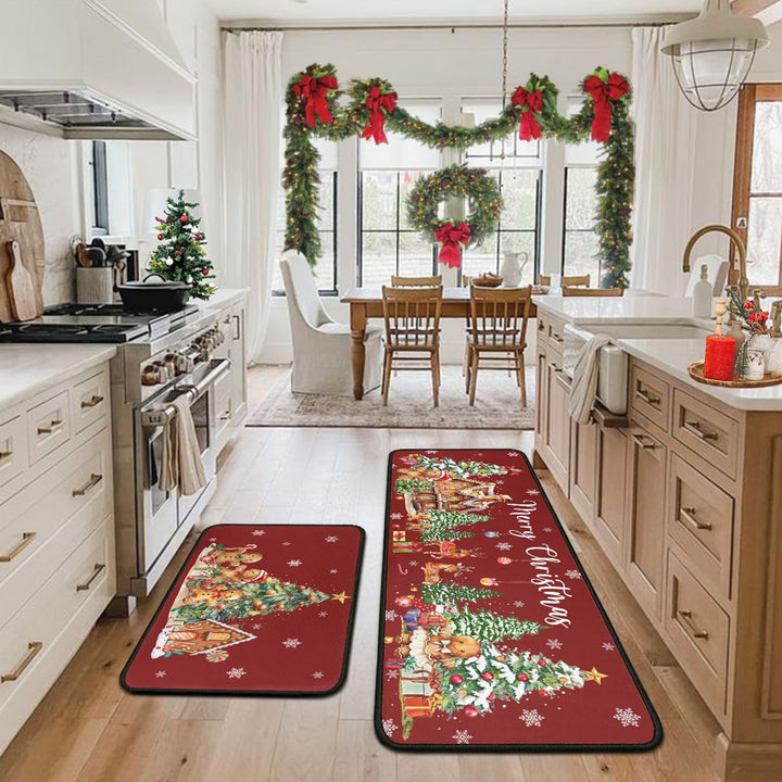 Kitchen Comfort Anti-Fatigue Mat Set Bowlift