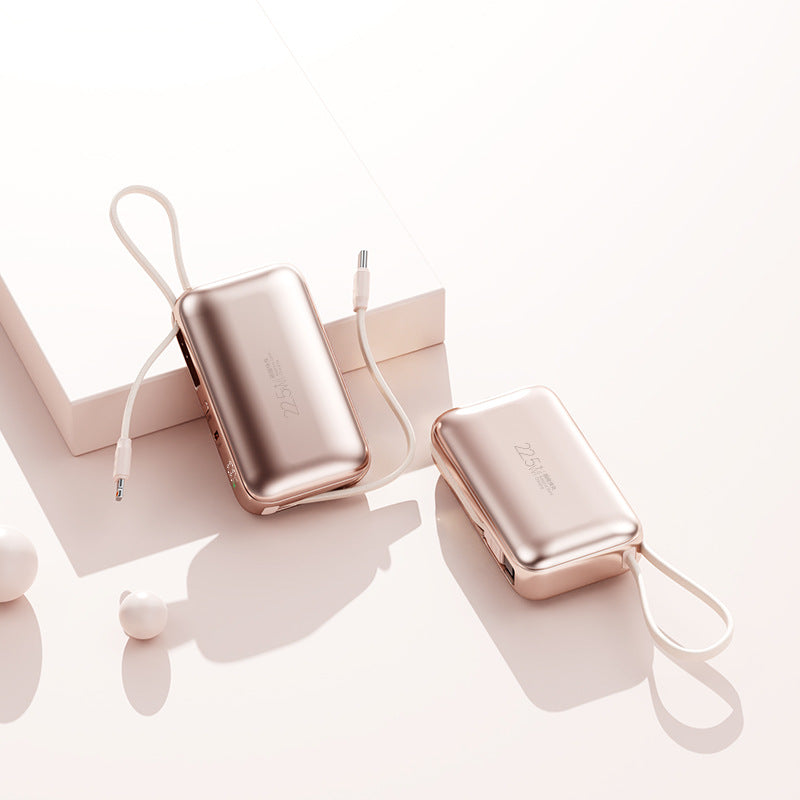 Portable power bank with innovative charging function and portable design Bowlift