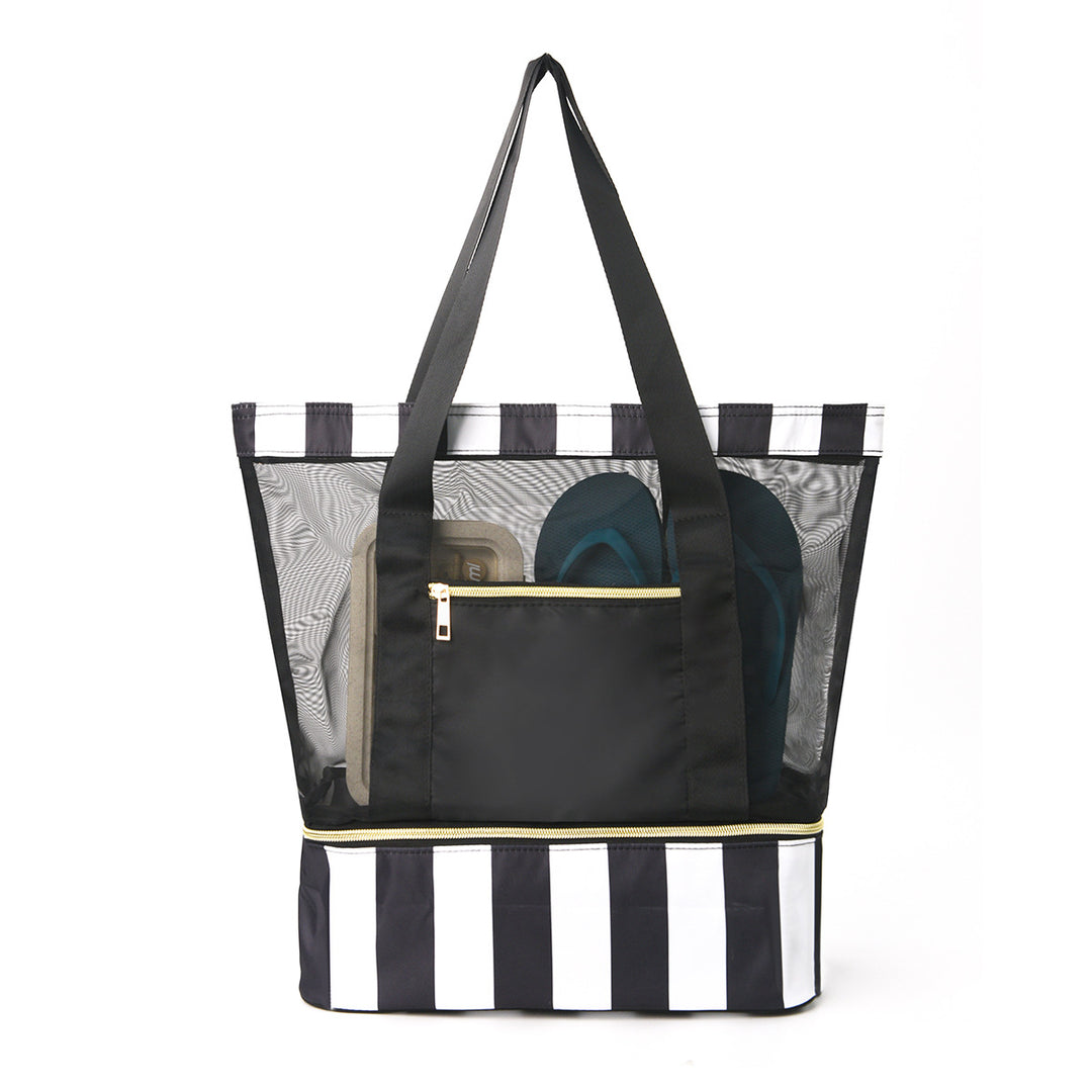 Practical tote bag with mesh design Bowlift