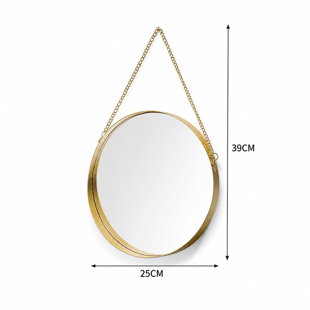 Hanging Round Wall Mirror