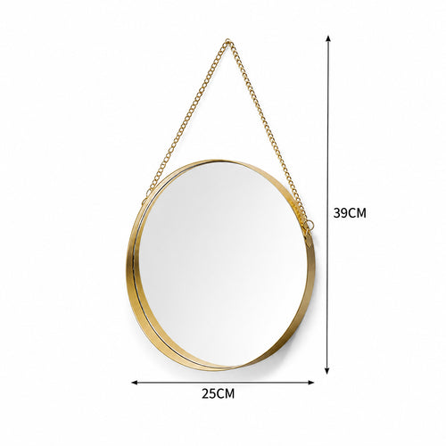 Hanging Round Wall Mirror