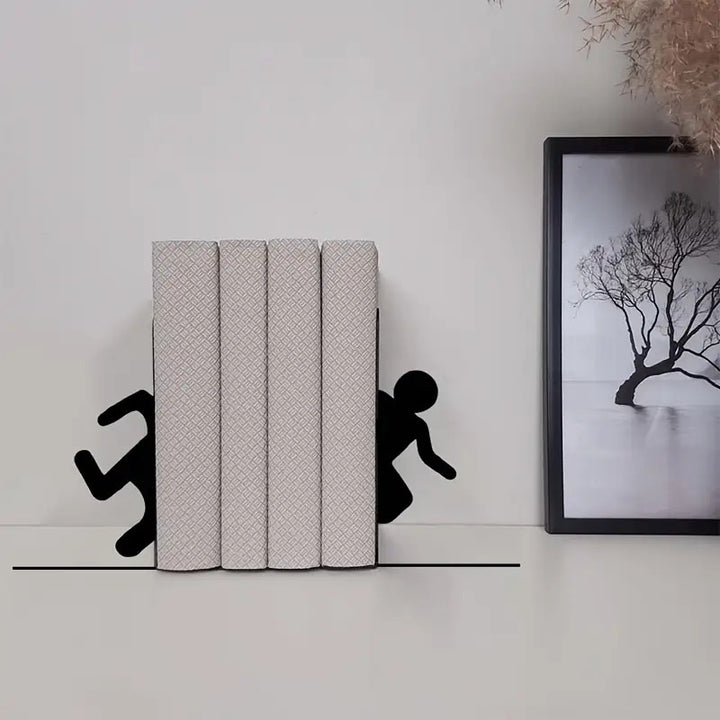 Playful Figurative Bookends